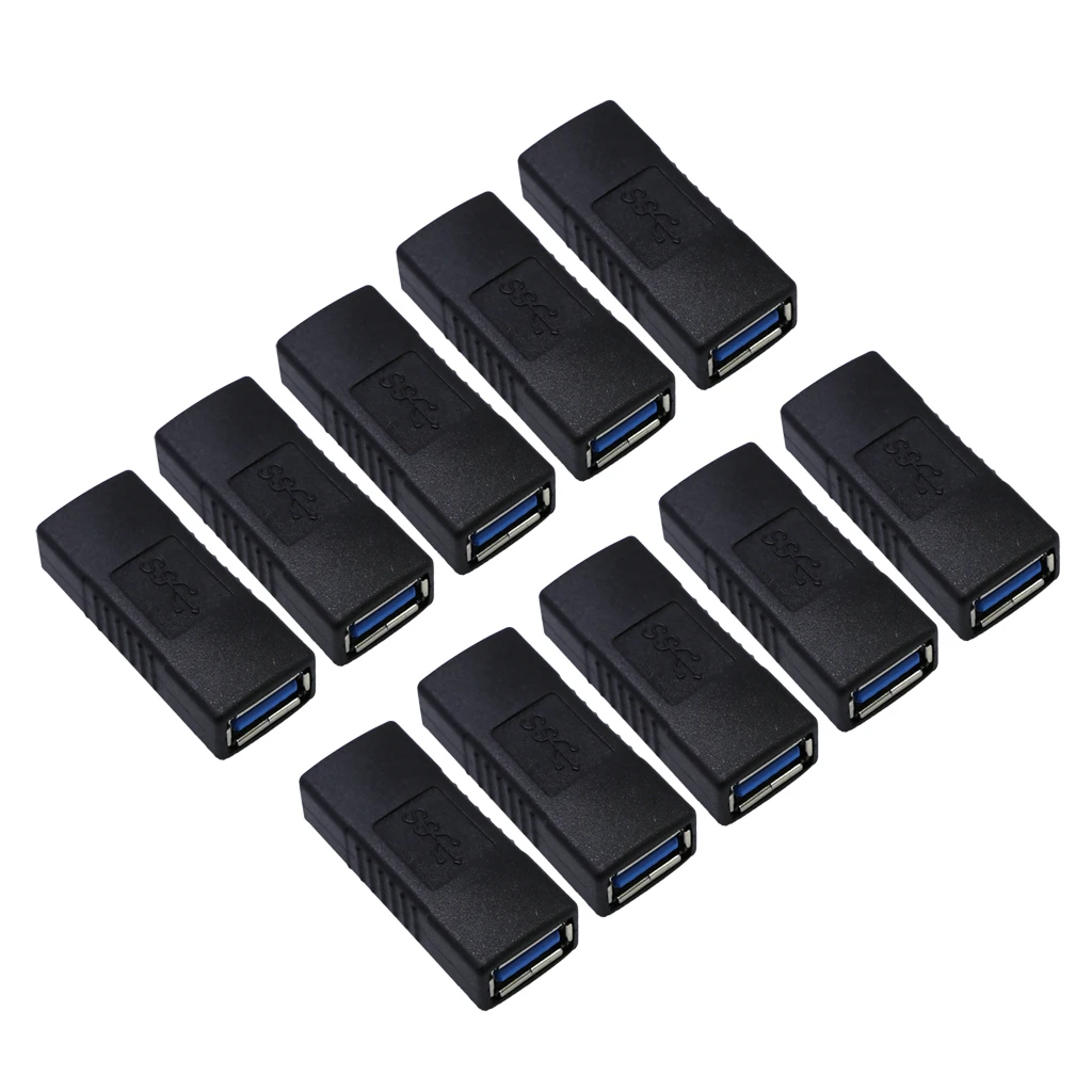 

10x USB 3.0 Type A Female to Female SuperSpeed Connector Adapter Coupler