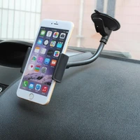 gooseneck car phone holder universal long arm windshield window suction cup mount cellphone stand for 3 5 6 5 inch mobile phone