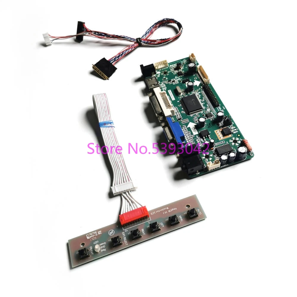Fit N140BGE LA2/LA3/LAA/LB2/LB3 ЖК панель 1366*768 VGA DVI WLED 14 &quotLVDS 40Pin M.NT68676 комплект платы