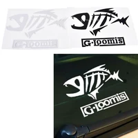 1 pcs fishing decal decor cartoon fishbone stickerbomb car stickers