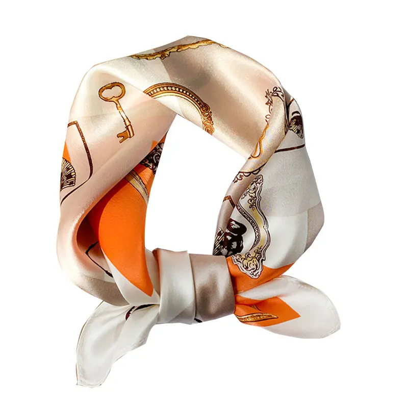 

Новинка 2021, женский шарф, 100% шелковые шарфы, шали, женские шарфы, мягкая Пашмина, Женская Регулируемая бандана, квадратный платок, хиджаб