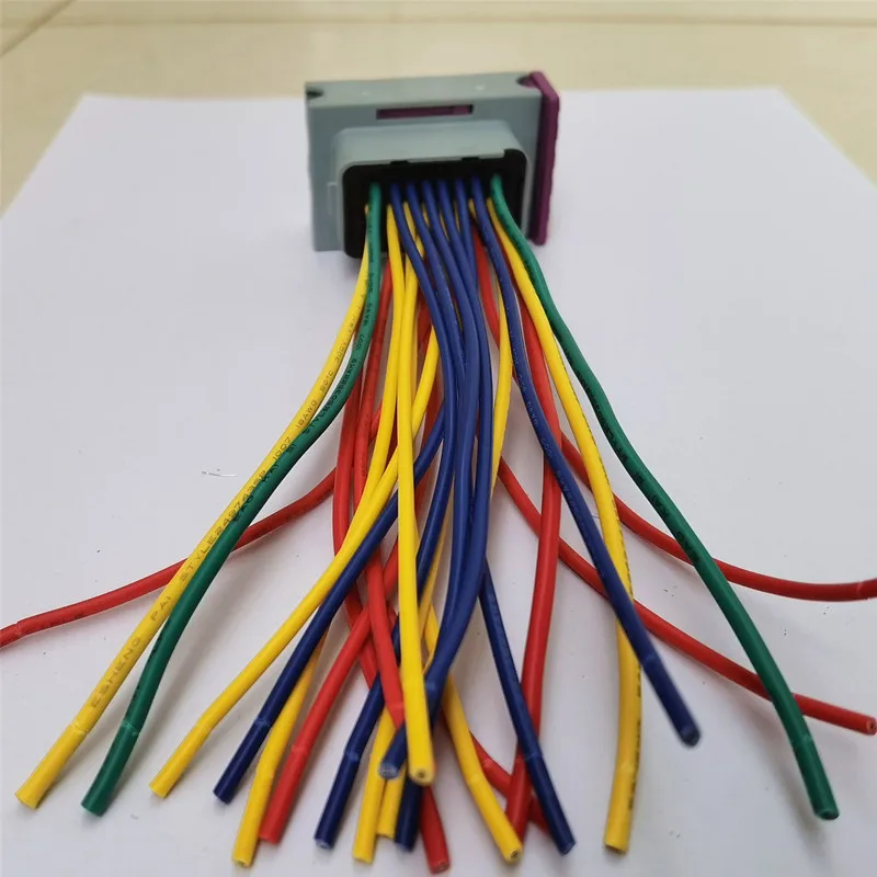 

Grey FCI 24Pin ECU Wiring Housing Car Connector Plug With Wire 211PC249S0005