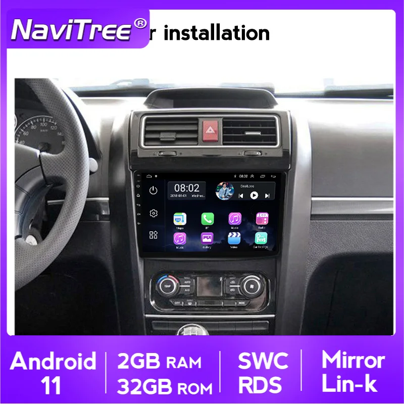 Автомобильный стерео радиоприемник Android Gps Bluetooth плеер для Greatwall Haval Hover H5 H3 2013 2014 2015
