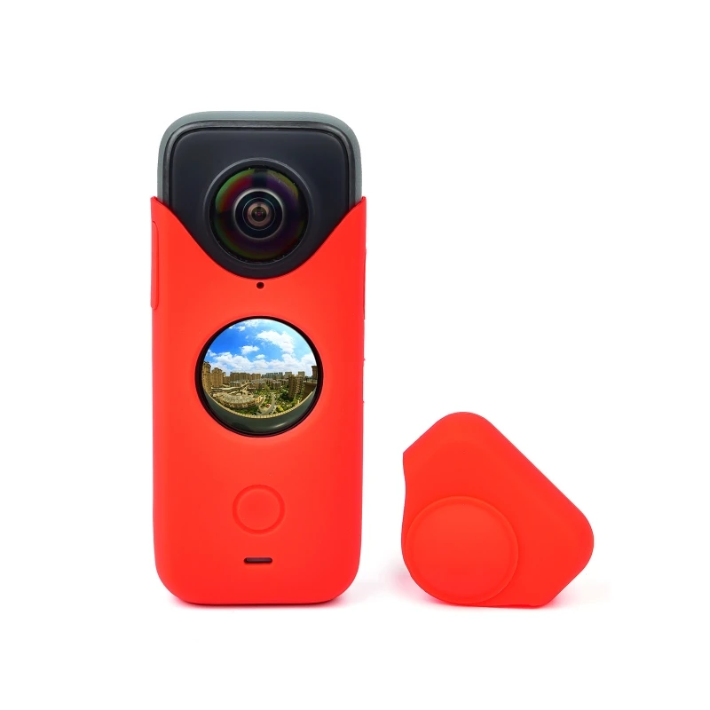 Модный силиконовый чехол для Insta360 ONE X2 защитный Insta 360 аксессуары камеры |