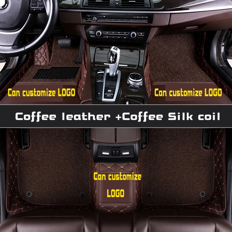 

Custom Car foot Mats Luxury Floor Mats For Jeep All Models Renegade Cherokee Grand Cherokee Wrangler Commander Compass