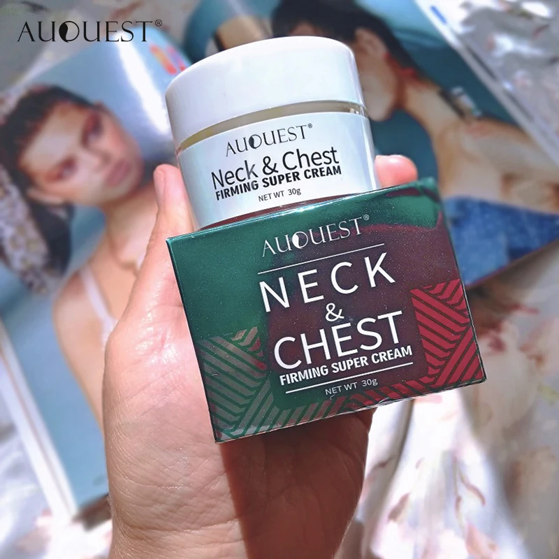 AUQUEST шеи крем против морщин анти-старения отбеливающий кожу укрепляющий для