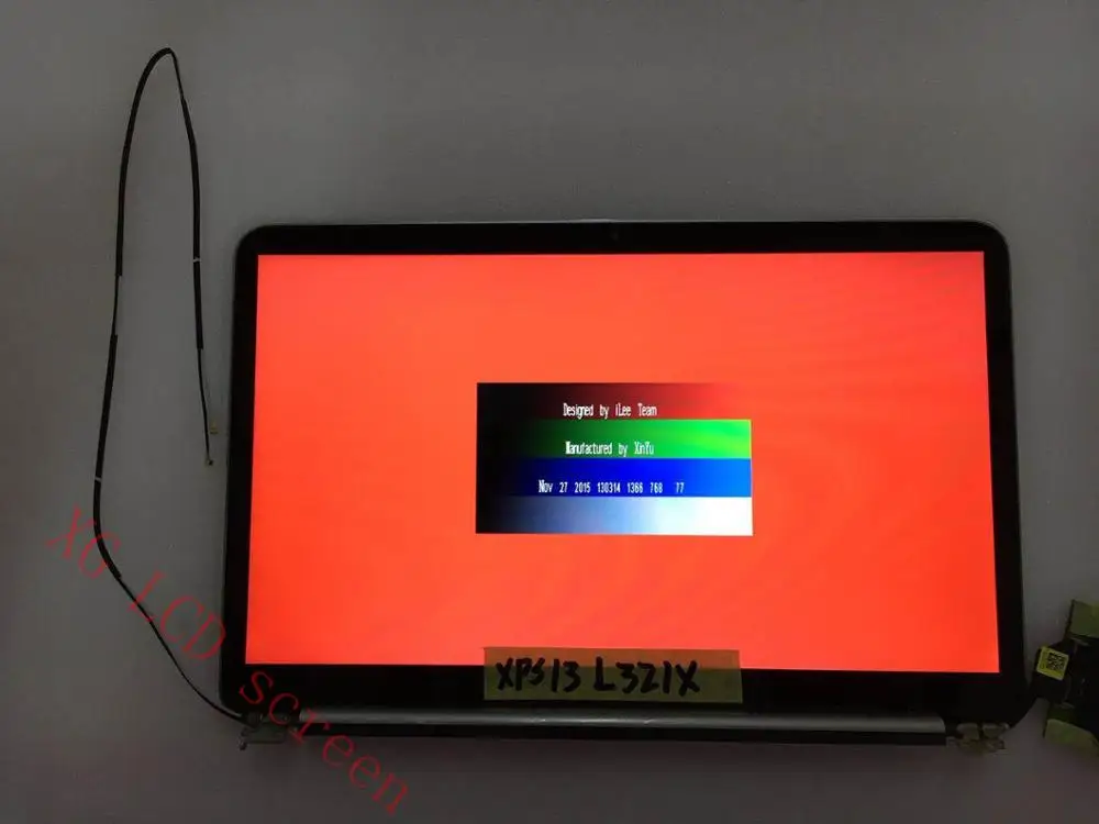 Dell /XPS 13 L321 L322X L322 ЖК сенсорный экран в сборе верхняя часть 1366*768|ЖК-экран для