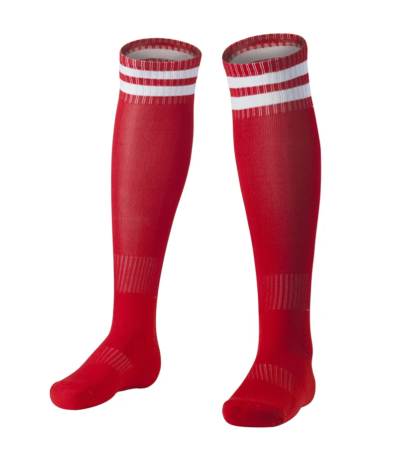 Высокое качество для взрослых и детей носки футбола стопы Бальные чулки Длинные