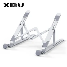 XIDU Laptop Stand For Desk Aluminium Alloy Notebook Stand Laptop Computer Accessories Foldable Support Notebook Monitor Holder