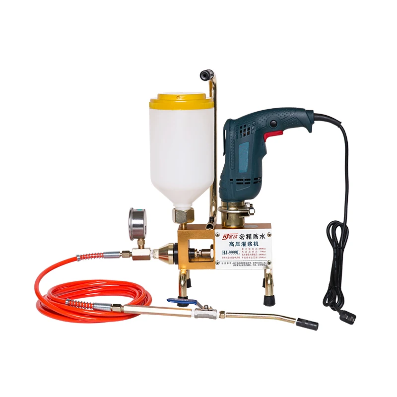 Насос для инжекции эпоксидной смолы пенополиуретановая машина затирки стальных