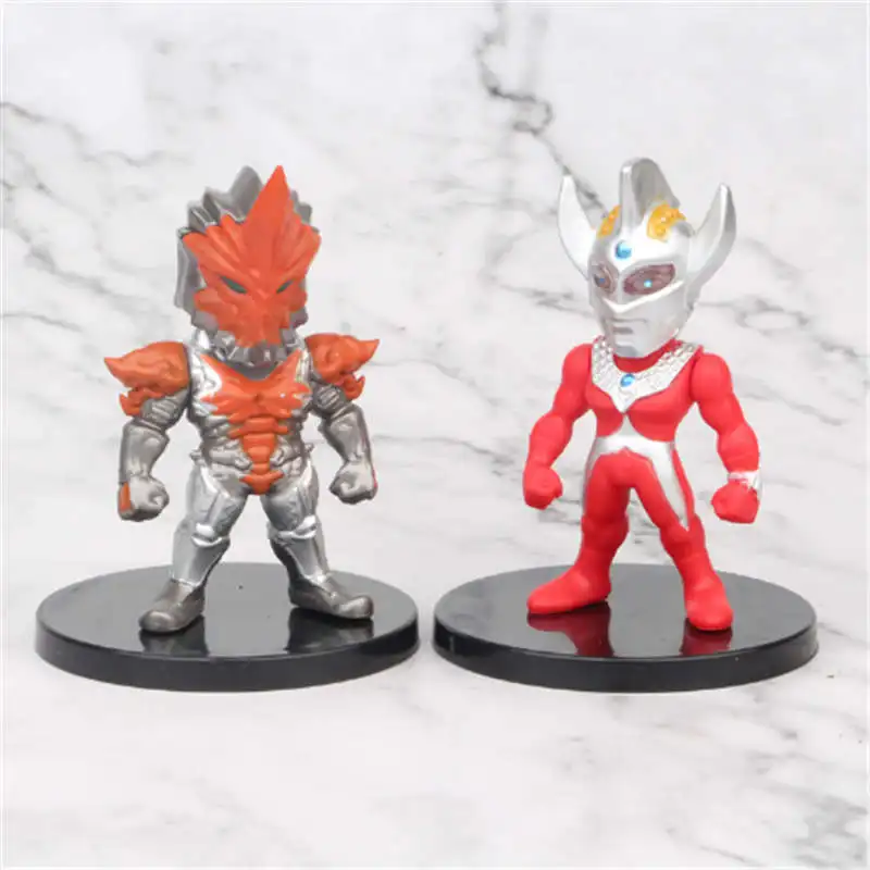 6 шт./компл. Ultraman Alliance Tyro Rosso Брюс Супермен игрушка в капсуле 7 5 см | Игрушки и хобби
