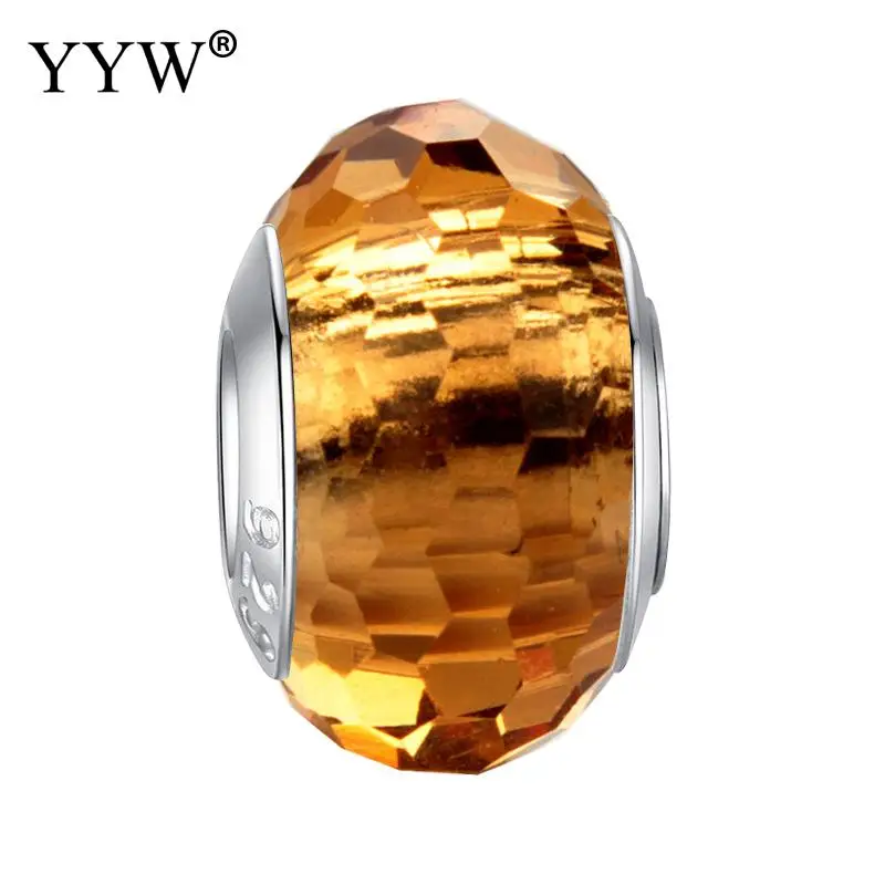 

YYW Colorful Lampwork Glass Beads 4.57mm Murano Aolly Charm Bead Fit For DIY Bracelets Bangles Women Jewelry Girl