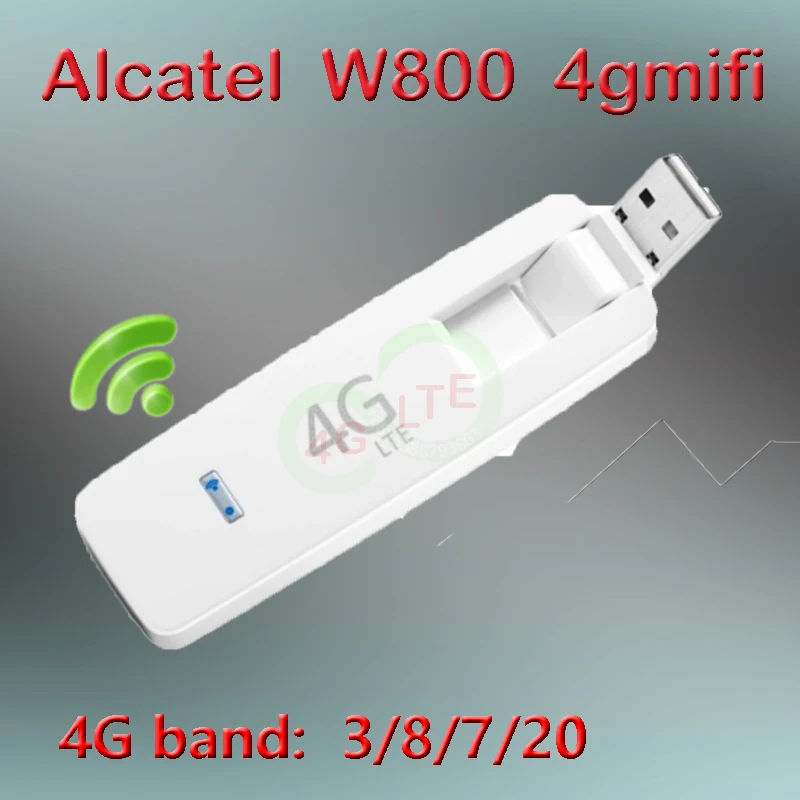 Разблокированный модем Alcatel OneTouch w800 4g Wi-Fi роутер с гнездом для sim-карты w800o