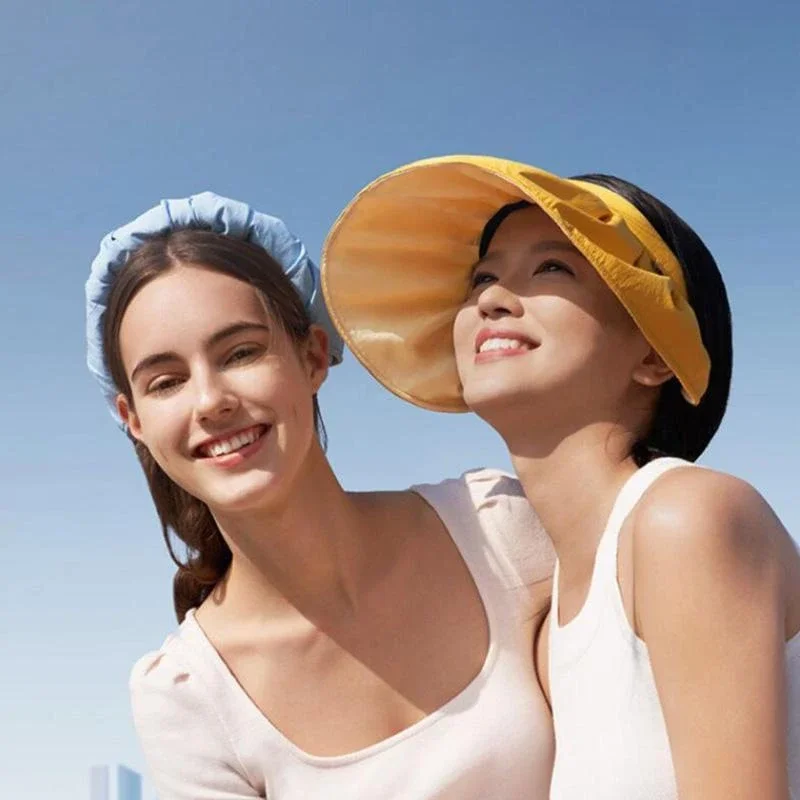 

Summer Hats For Women Empty Top Shell Shape Sun Hat Korean Fashion Sunshade Sunscreen Sun Protection Beach Hat Ladies Hats