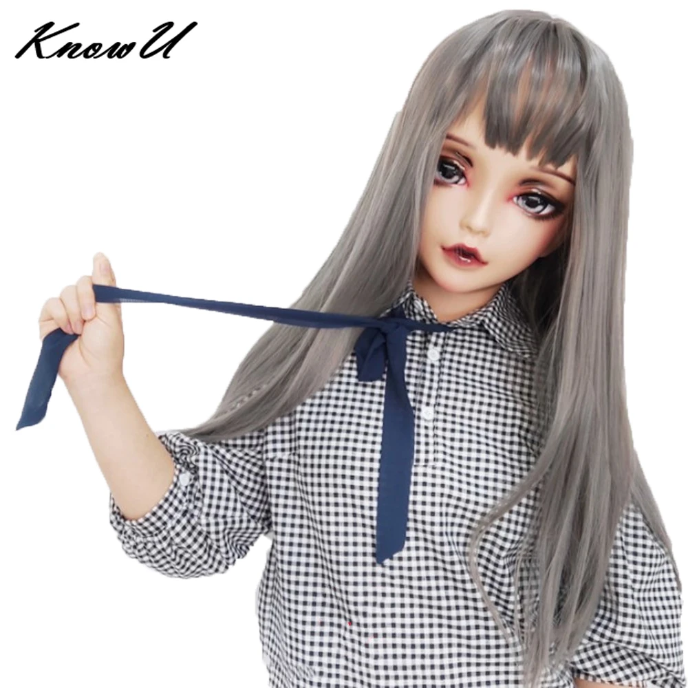 Ноу кигуруми BJD Перманентный макияж аниме маска женская для лица Трансвестит