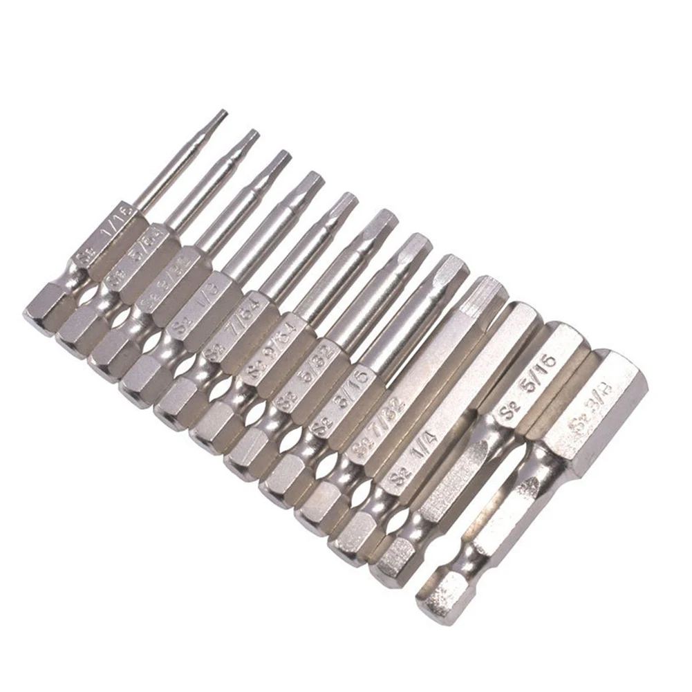 12 шт. шестигранный ключ с шестигранной головкой набор сверл быстрая замена