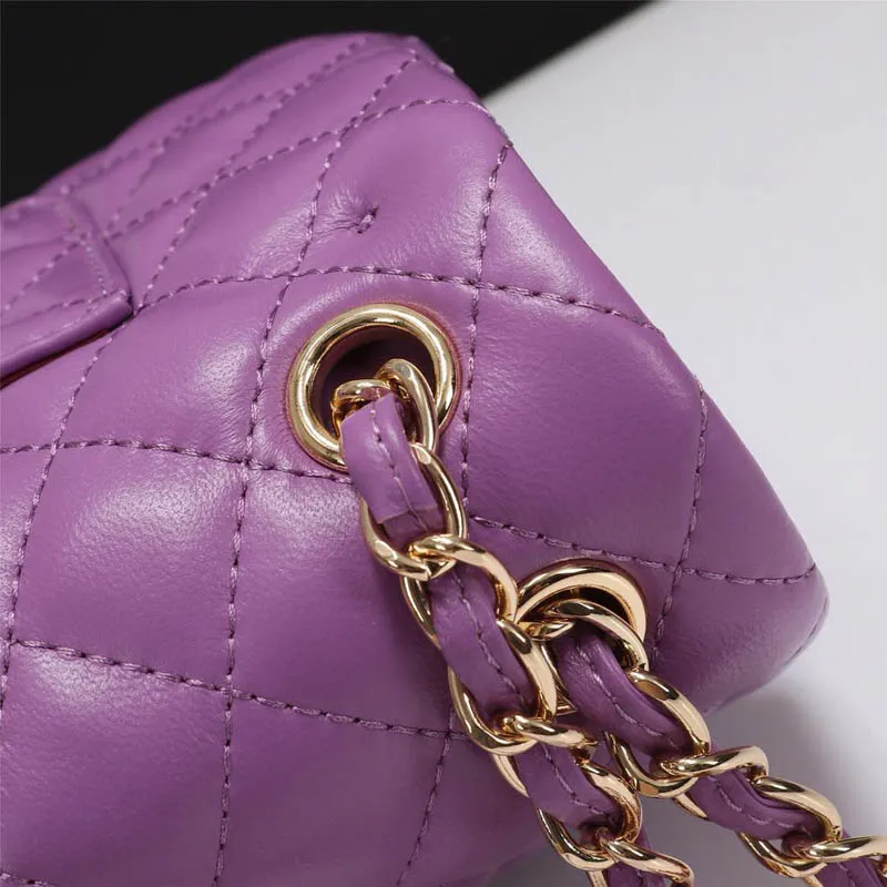 

Fashion female chain bags high quality 2020 famous brand women genuine leather single shoulder bag Luxury diagonal cross package