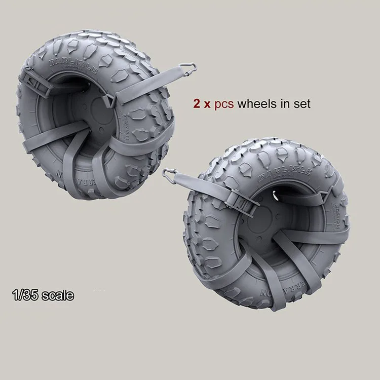 1/35 резиновая Модель Строительный комплект фигурка запасная шина | Игрушки и