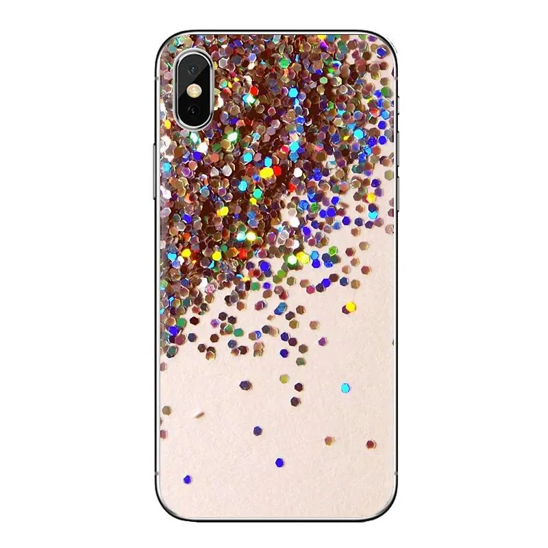 Pastel Purple Sparkle Glitter Artwork Housing For Huawei G7 G8 P7 P8 P9 Lite Honor 4C 5X 5C 6X Mate 7 8 9 Y3 Y5 Y6 II 2 Pro 2017 |