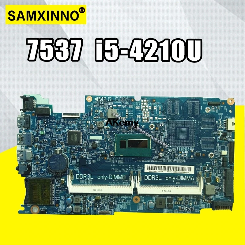 Материнская плата для ноутбука DELL inpsiron 7537 DOH50 MB 12311 2 KJ7NX 0K58JN K58JN с интегрированной