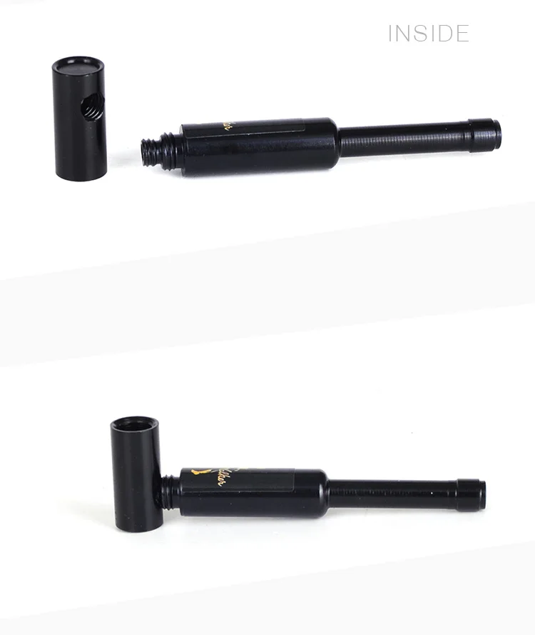 Модная новая дизайнерская черная бутылка для вина курения металлическая