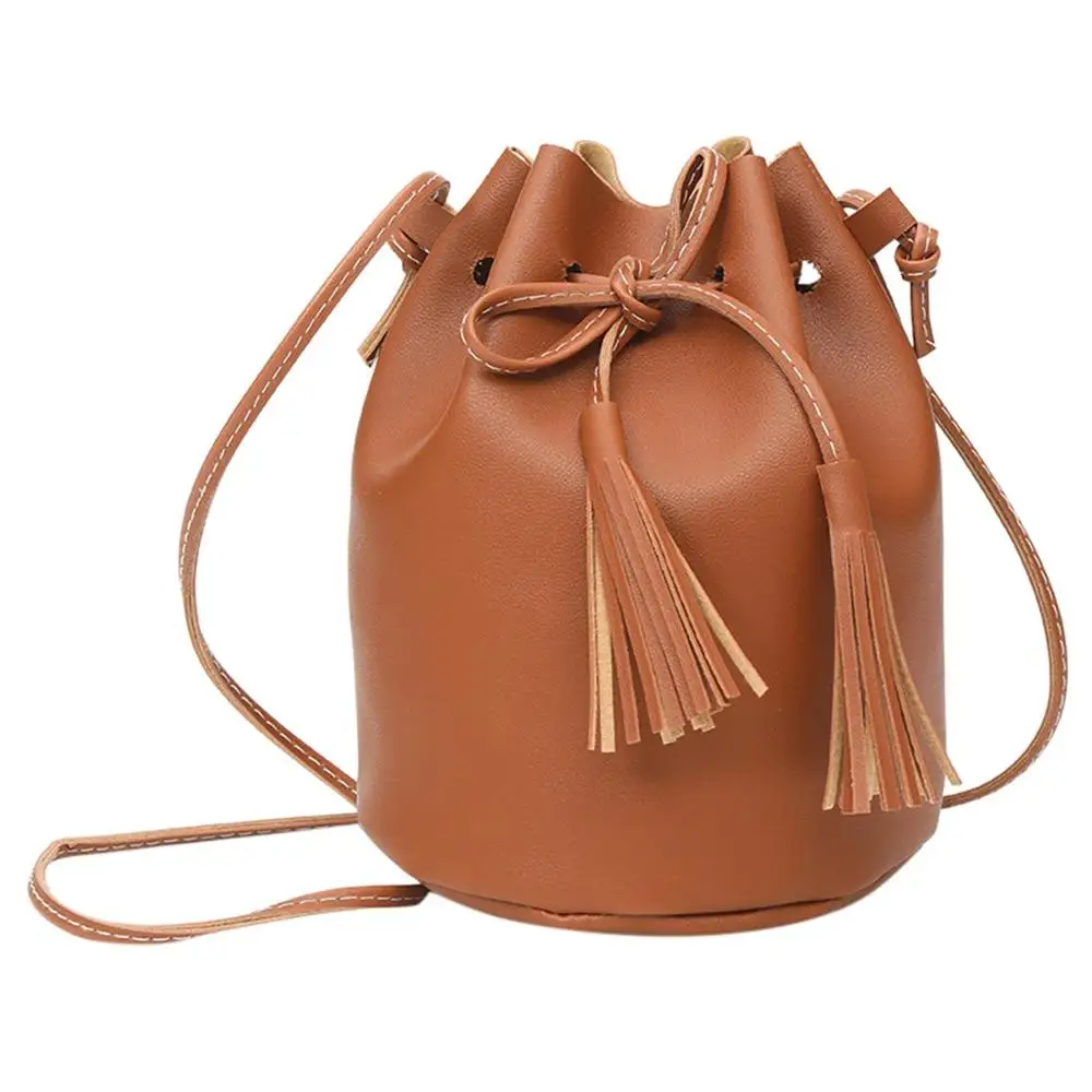 Женская милая сумка через плечо мешок на шнурке ретро дикая простая повседневная