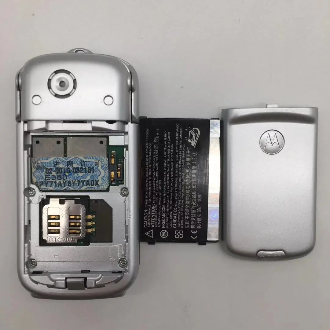 motorola e380 refurbished original 96x65 pixels 4 lines gsm mobile phone one year warranty cheap cellphone free shipping free global shipping
