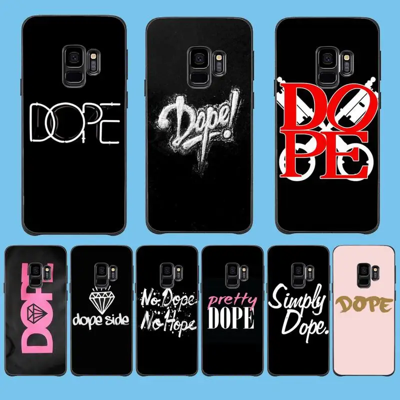 

No Dope NO Hope Phone Case For Samsung Galaxy J200 J2 Prime J2 Pro J6 2018 J250 J4 Plus J415 J5 Prime J7