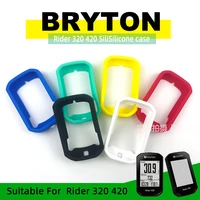 bryton rider 420 rider 320 case bike computer silicone cover cartoon rubber protective case hd film for bryton420