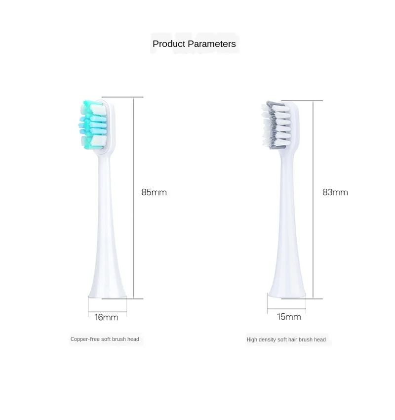 

Sarmocare Toothbrushes Head for S100 and S200 S600 S900 Ultrasonic Sonic Electric Toothbrush Fit Electric Toothbrushes Head