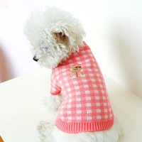 cat dog sweater winter pet coat knit apparel puppy yorkshire shih tzu maltese poodle terrier pomeranian corgi bichon dog clothes