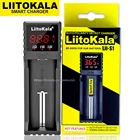 Аккумулятор Liitokala для аккумулятора 18650 21700 26650 AA AAA 3,2 V Li-Fe 3,7 V Li-Ion 1,2 V NiMH USB-вход для фонарика
