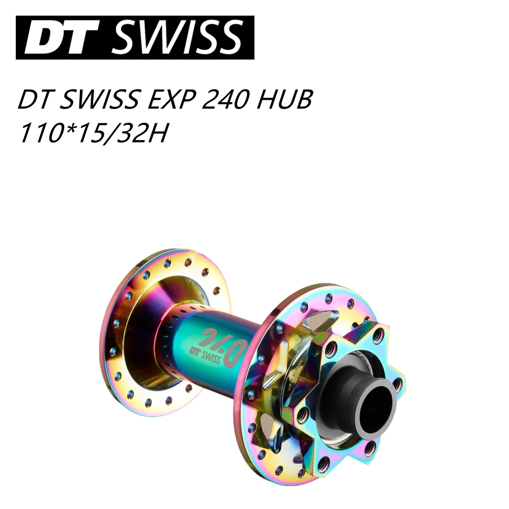 

New 2021 original coloured DT Swiss 240 MTB bike classic pull wheel hub, 32H 6-pin disc brake front 110*15 rear 148*12