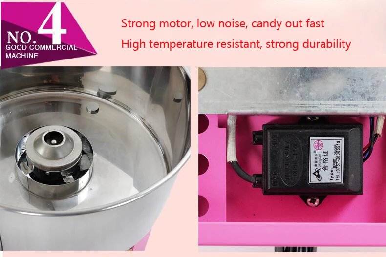 Устройство для приготовления хлопковой конфеты газовая/электрическая машина