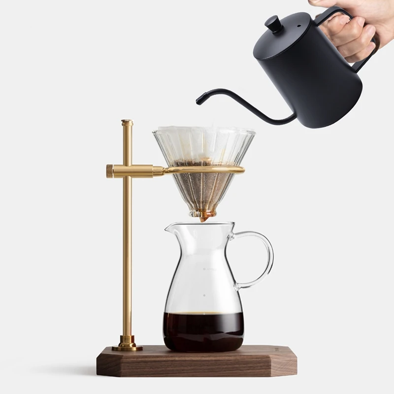 Монтажный кронштейн из нержавеющей стали кастрюли для кофе с крышкой капельная