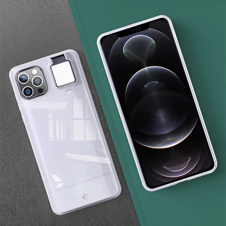 

Роскошный светлый красивый чехол для селфи для Apple iphone 11 12 Pro max XS XR 7 8 Plus