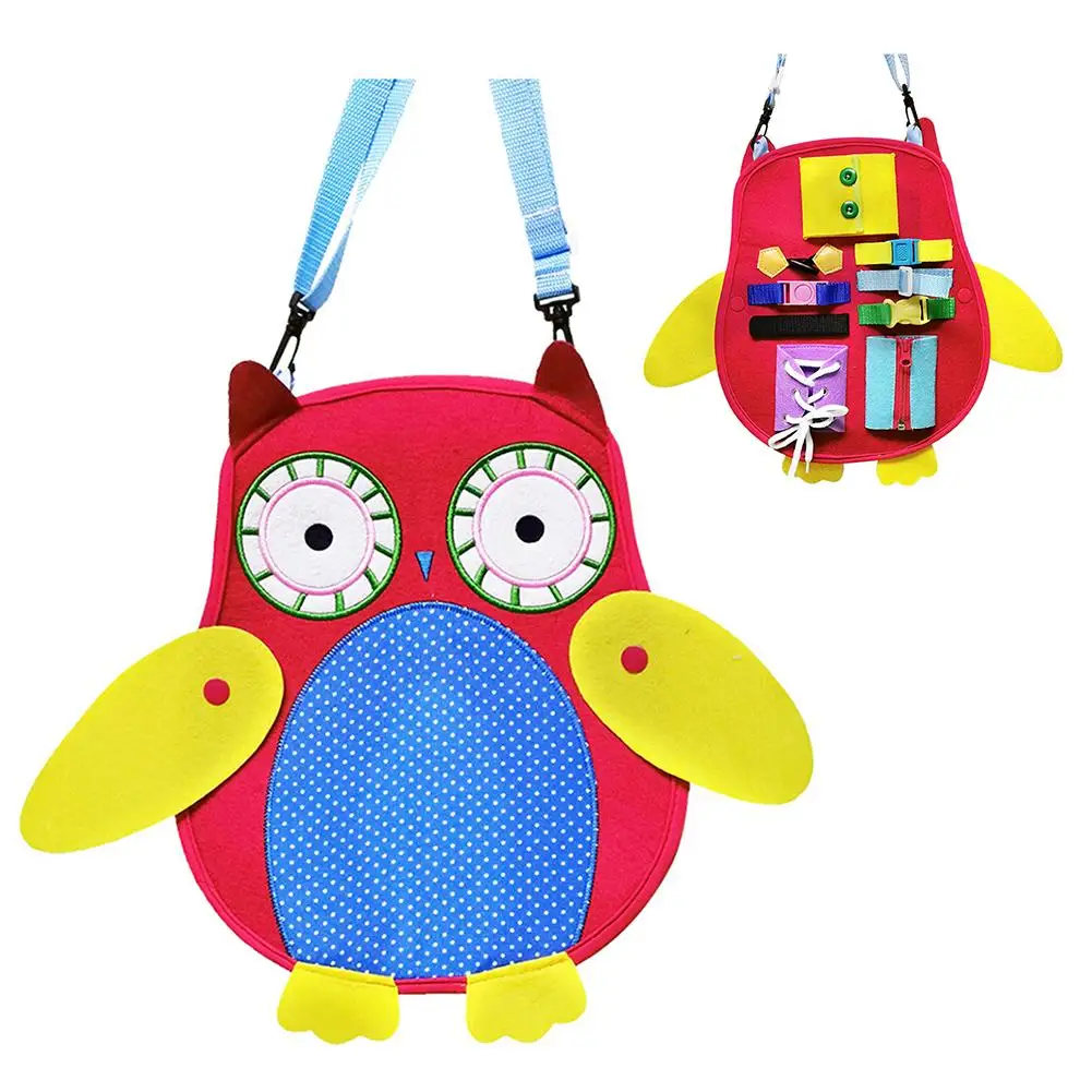 Детские Игрушки для раннего образования базовые жизненные навыки форма совы