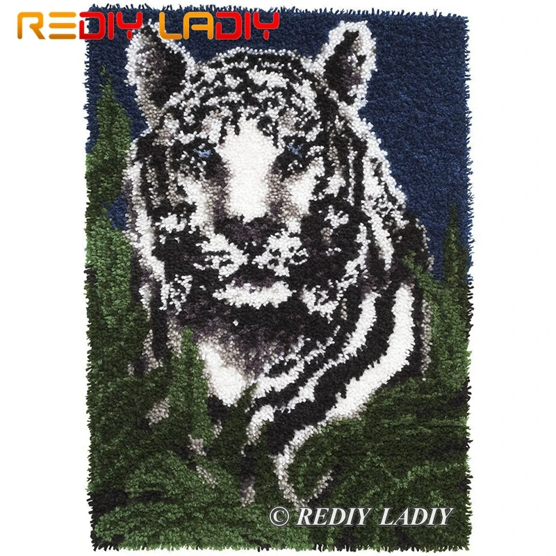 Крюк с защелкой Наборы сделать свой собственный ковер белый гобелен