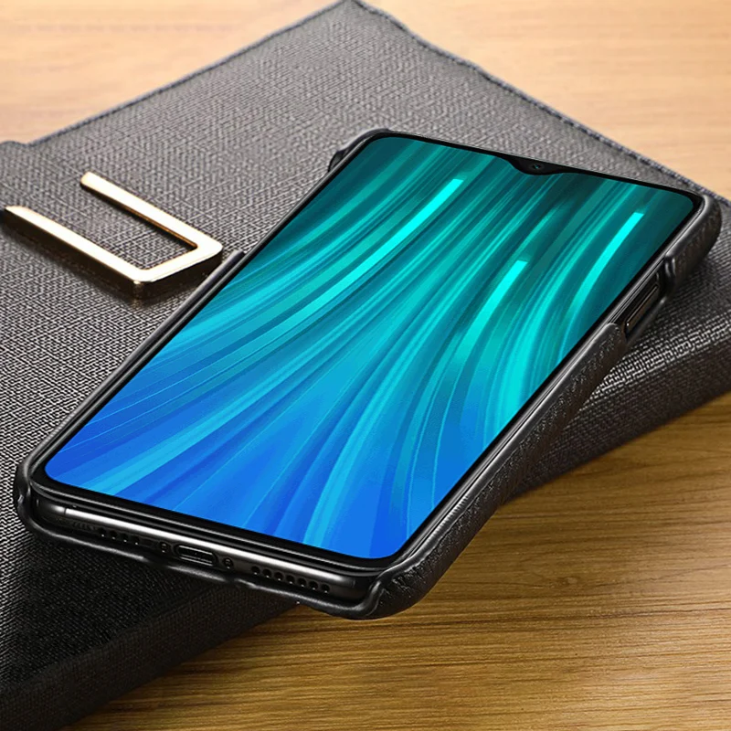 Кожаный чехол для телефона Xiaomi Redmi Note 9S фотокамеры мгновенного действия 8 7 7A 6 5 K20
