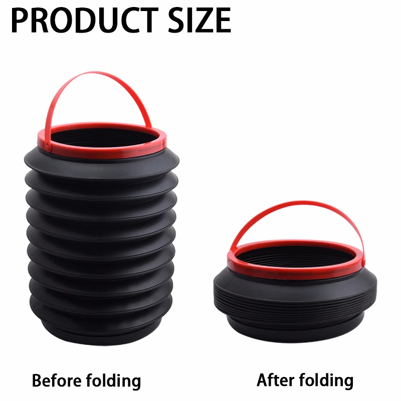 Ящик для мусора Автомобильный складной с аксессуарами интерьера автомобиля |