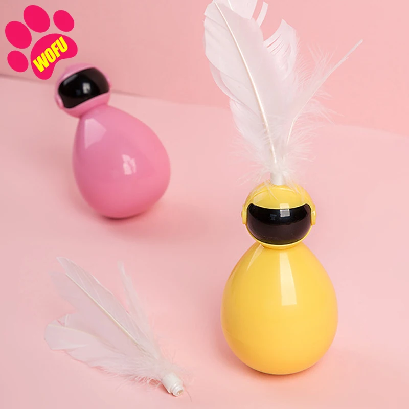 Развлекательные игрушки WOFUWOFU игрушка для домашних животных кошек неваляющийся