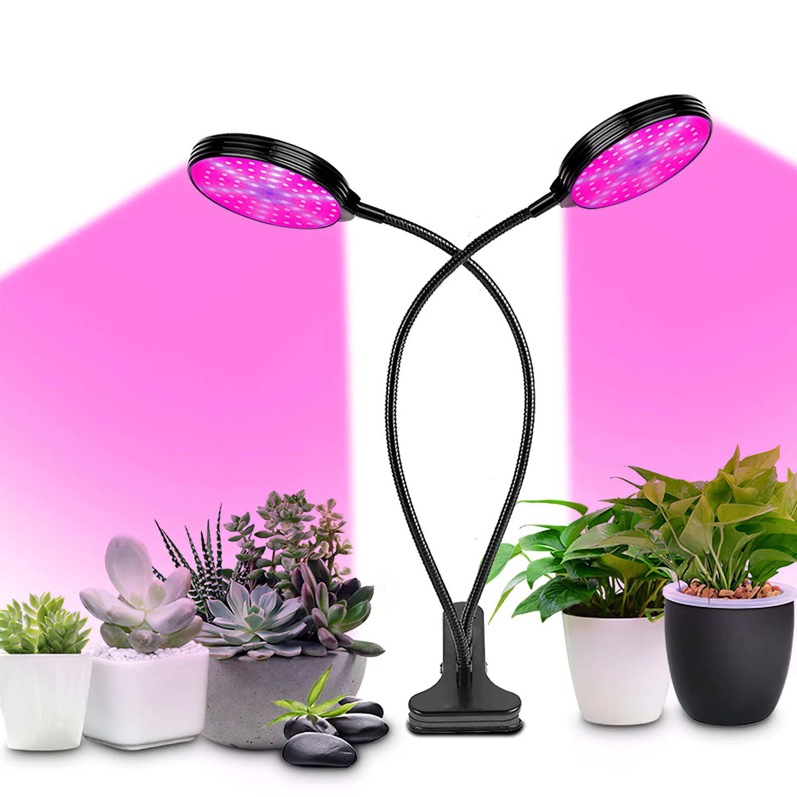 

Лампа для выращивания растений, красный и синий свет, регулируемая яркость, функция таймера, питание от USB, для комнатных растений