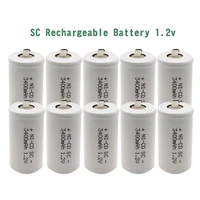 242840pcs sc battery 3400mah 1 2v 2242 ni cd rechargeable batteries with extension cord for electric drill screwdriver