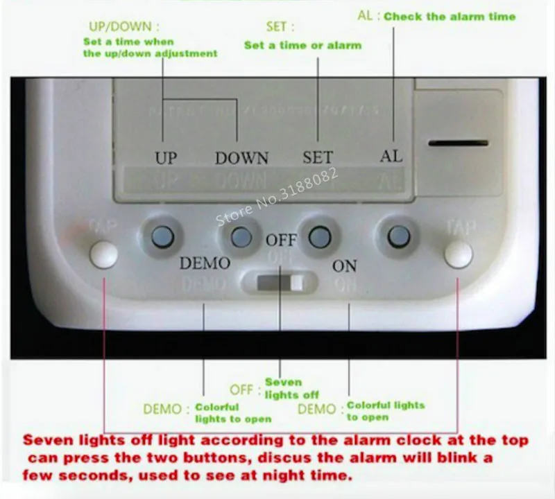 Мир Юрского периода мультфильм детский будильник игрушки Led Reloj Despertador цифровые