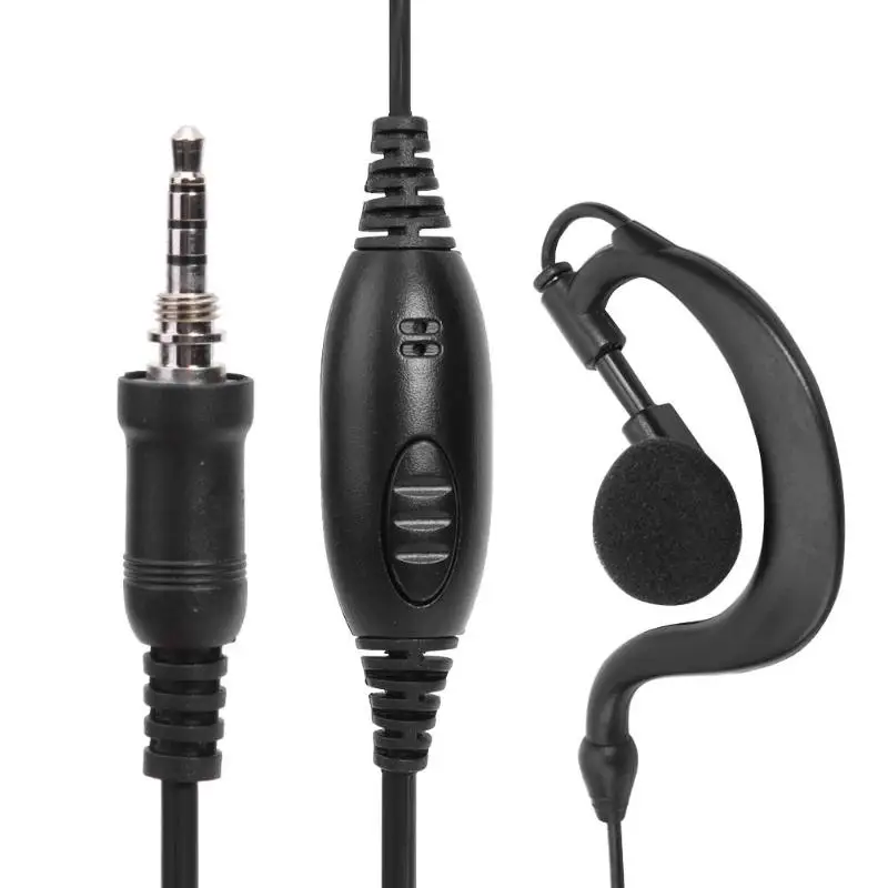 1 Pin-код G Форма наушники Динамик гарнитуры с зажимом для Yaesu FT270R Vertex VX-6R VX-7 VX-120 VX-127 VX-170 VX-177 VX-6