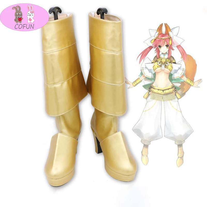 Сапоги для косплея COFUN Fate дополнительные CCC Caster Tamamo no Mae богини | Тематическая