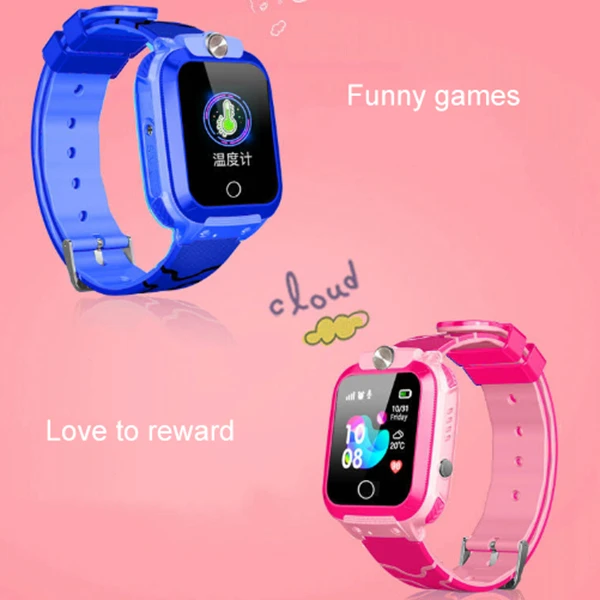 

Smart Thermometer Children's Watch Thermometer Children's Phone Watch IP67 Waterproof Children's Smart Hand Body Temperature Wat
