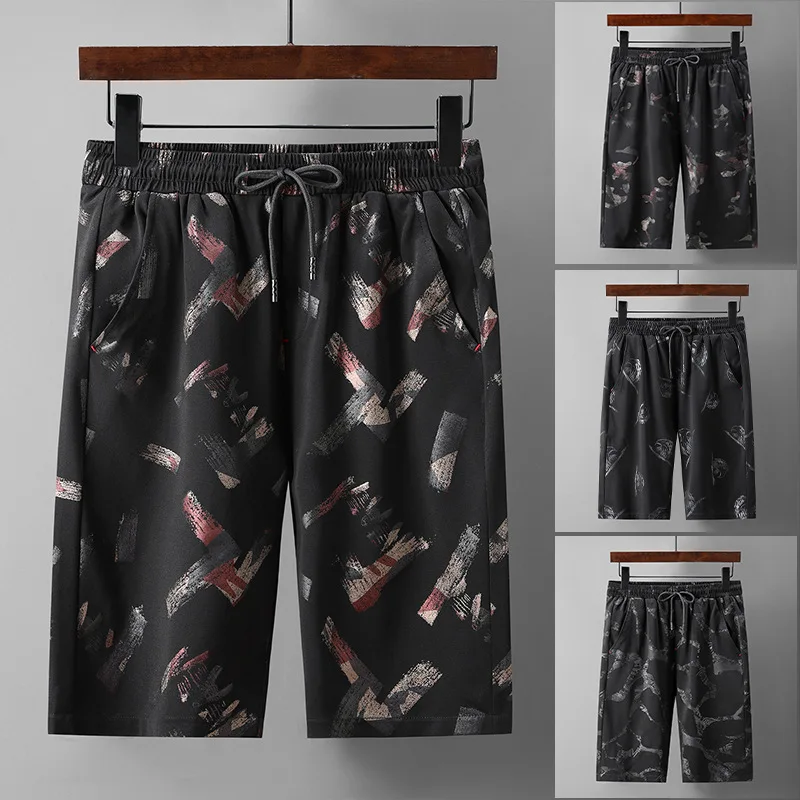 Шорты AKSR мужские укороченные трендовые штаны повседневные свободные спортивные