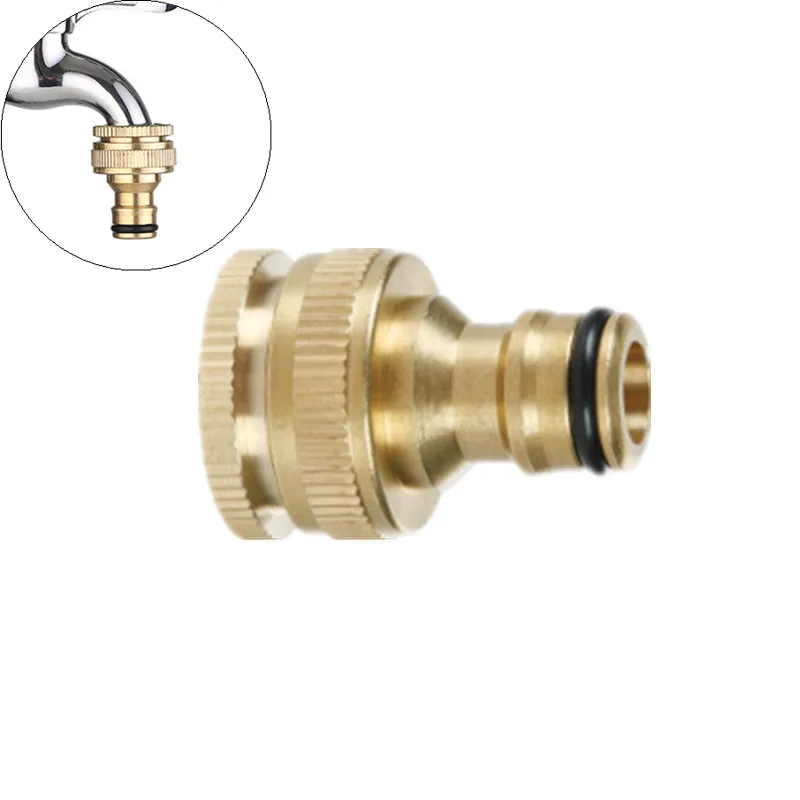 Латунный соединитель для крана с резьбой 1/2 дюйма 3/4 инструменты полива