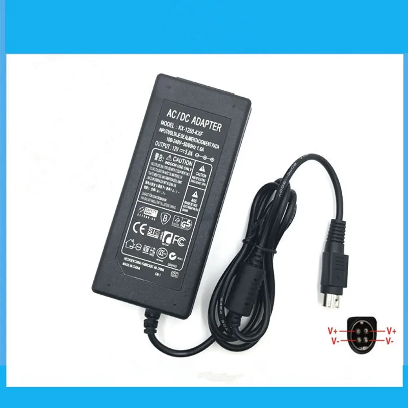 12v 5a круг иглы переключатель переменного тока в постоянный адаптер pmd 4 игольная dc